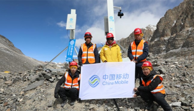 China deploys 5G on Everest