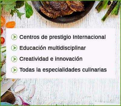 Cursos de cocina de alto standing